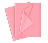 100 Sheets Pink Tissue Paper for Wrapping Gifts 13.8 x 19.7 inches Baby Pink Wrapping Tissue Paper Sheets for Packaging Gift Bags DIY Art Crafts Birthday Girls Party