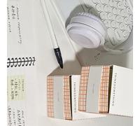 100 Sheets Sticky Note Paper Pull Out Sticky Notes Adheive Note Paper Memo Pad for School Office Lined/Gridded/Unrlined