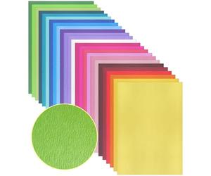 100 Sheets Textured Card Paper 25 Colours, A4 180gsm Textured Printable Coloured Paper for Scrapbooking, Card Making, Punching and Other Paper Crafts