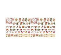 100 Sheets Vintage Stickers Fadeproof Victorian Stickers Watertight Scrapbook Aesthetic Sticker for Laptops,Water Bottles,Scrapbooking,Journals (Black Tea Memory)