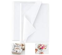 100 Sheets White Tissue Paper 50 x 35 cm Tissue Paper for Gift Wrapping