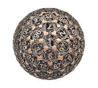 100 Sides Game Dice - Heavy Precision Construction, Smooth Face, Durable Metal Shape | RPG Game Tool with Call Collector, Immersive Accessory for Dungeon Players, Script