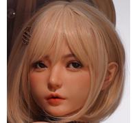 100% Silicone Head Standard Wig Suitable for 130-180CM Sex Doll Body 2 Connection Methods Sex Toys Mannequins Silicone Heads GJ001