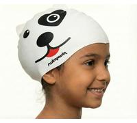 100% Silicone Love Dog Children's Swimming Cap | Swimming Cap | Pool Cap | High Comfort and Adhesion | Italian Design and Style | Junior Size (3-7 Years) | Hypoallergenic