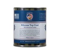 100% Silicone Roof Coating - Restore Your Roof in a Day - Seal Leaks, Cracks, Seams, Penetrations - Adheres to All Surfaces (1 Quart, White)