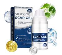 100% Silicone Scar Gel - Silicone Scar Cream - Silicone Scar Gel for Stretch Mark - Scar Treatment for Surgery and Burns - Improves The Appafecearance of Scars on Face and Body
