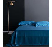 100% Silk Duvet Cover Set - King Size Bedding Soft & Luxurious Satin Bed Linen for Home Textiles