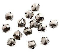 100 Silver 10mm Jingle Bells for Crafts | Craft Bells