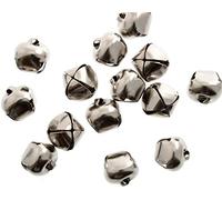 100 Silver 15mm Jingle Bells for Crafts | Craft Bells