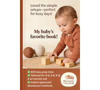 100 Simple, Low-Prep Montessori Activities for 0-1 Year Old Baby: Montessori Games for Sensory Exploration, Communication, Fine Motor Skills, ... Year (Montessori Milestones Activity Series)