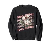100% Sindhi Proud Sindhi Sayings Meme Culture Sindhi Humor Sweatshirt