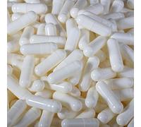 100 Size 00 White Empty Gelatin Capsules Gelatine Hard Pill Cases Self Fill
