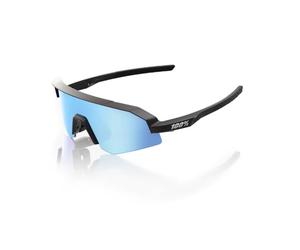 100% Slendale, Matte Black - Hiper Blue Multilayer Mirror, One Size