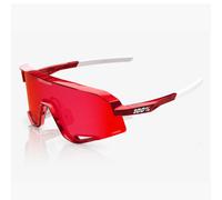 100% Slendale Pidcock Sunglasses - HiPER Mirror Lens - Gloss Red Holographic / HiPer Red Mirror Lens