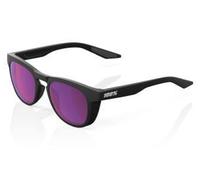 100% Slent Sunglasses Soft Matte Black/purple Mulitlayer Mirror Lens