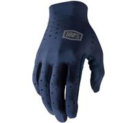 100% Sling Long Finger MTB Cycling Gloves Navy