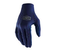 100% Sling Ladies Bicycle Gloves, blue, size M for Women