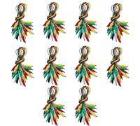 100 Small Alligator Clips Multimeter Test Leads - Electrical Jumper Wires with Mini Crocodile Clips