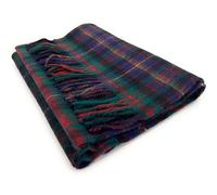 100% Soft Lambswool Clan Tartan Scarf Unisex 30cm x 180cm (Cameron of Erracht)