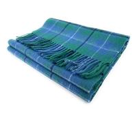 100% Soft Lambswool Clan Tartan Scarf Unisex 30cm x 180cm (Douglas Ancient)