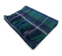100% Soft Lambswool Clan Tartan Scarf Unisex 30cm x 180cm (Douglas Modern)
