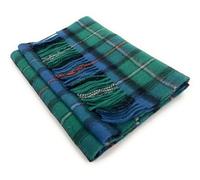 100% Soft Lambswool Clan Tartan Scarf Unisex 30cm x 180cm (Mackenzie Ancient)