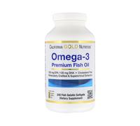 (100 Softgels) California Gold Nutrition,Omega-3,Premium Fish Oil