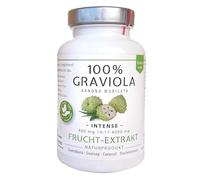 100% Soursop HIGH DOSE Fruit Extract, 4000 mg per Serving /180 caps. /No Pesticides, Additives, Flow Aids 10:1 Extract/ 180 Capsules of 400 mg