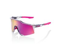 100% Speedcraft Cycle Sunglasses - Tokyo Night Purple / Multilayer Mirror Lens