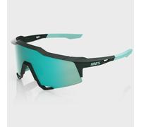 100% Speedcraft Glasses - HiPER Mirror Lens - Matte Juniper / HiPer Mint Mirror Lens