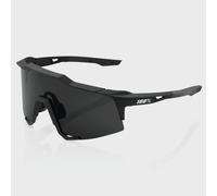 100% Speedcraft Glasses - Smoke Lens - Soft Tact Black / Smoke Lens
