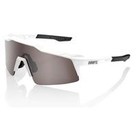 100% Speedcraft Glasses - White/Silver