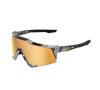 100% SPEEDCRAFT MLB Authentic Polished Translucent Grey - HiPER 24K Gold Mirror Lens
