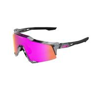 100% SPEEDCRAFT MLB Authentic Polished Translucent Grey - HiPER Vital Pink Mirror Lens