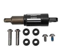 - 100 Spring Rear Shock Absorber, Bike Oil Shock Absorber for 26 - inch Electric Mountain Bikes, Aluminium Alloy Four - Bar Suspension with 8mm Mounting Holes (165 * 42 pounds)