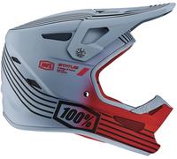 100% Status Youth MTB Mountain Cycling Helmet Caltec/Grey