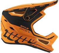 100% Status Youth MTB Mountain Cycling Helmet Topenga Orange/Black