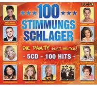 100 STIMMUNGSSCHLAGER,DIE PARTY GEHT WEITER 5CD NEW ANDREA BERG/CALIMEROS/PAT/