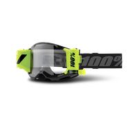 100percent Strata 2 Forecast Off-road Goggles Black Clear unisex