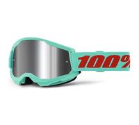 100% Strata 2 Goggles - Maupiti / Mirror Silver Lens