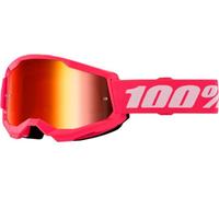 100percent Strata 2 Goggles Pink Mirror Red Lens/CAT3