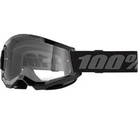 100percent Strata 2 Goggles Black Clear Lens/CAT0