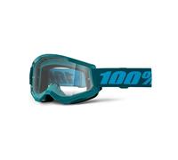 100% Goggles Strata 2 Blue Clear Lens CAT0