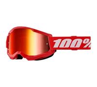 100% Goggles Strata 2 Red Mirror Lens (CAT3)
