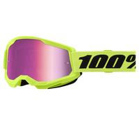 100percent Strata 2 Goggles Green,Pink Mirror Pink Lens/CAT3
