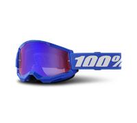 100percent Strata 2 Goggles Blue Mirror Red / Blue Lens/CAT3