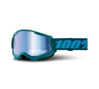 100percent Strata 2 Sunglasses Blue Mirror Blue Lens/CAT3