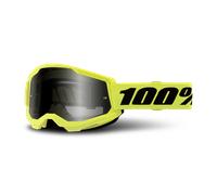 §100% Strata 2 MX Goggles Neon Yellow§