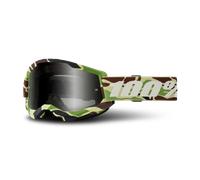 100% Goggles Strata 2 MX – Sand Camo – Dark Smoke Lens