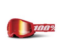 100percent Strata 2 Sunglasses Red Mirror Red Lens/CAT3